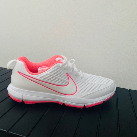 Nike Explorer 2 Women's Golf Shoes White and pink - Picture 7 of 15